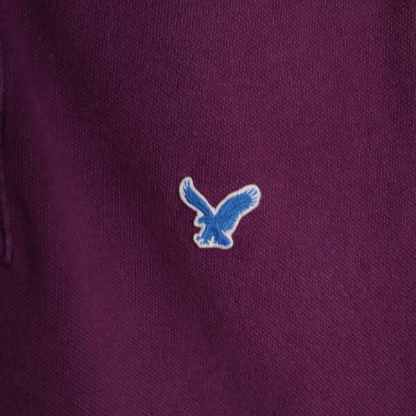 IMG_0955 Polo American Eagle manga corta con botones