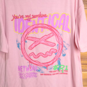 Polera manga corta con diseño