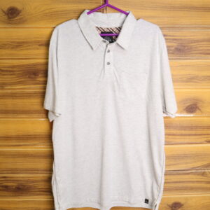 Prana polera tipo Polo con cuello y botones