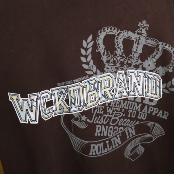 IMG_4007 Wicked Brand Polera manga corta Y2K estilo west coast / hip-hop.