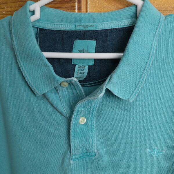 IMG_5101 DOCKERS vintage washed Polo fited