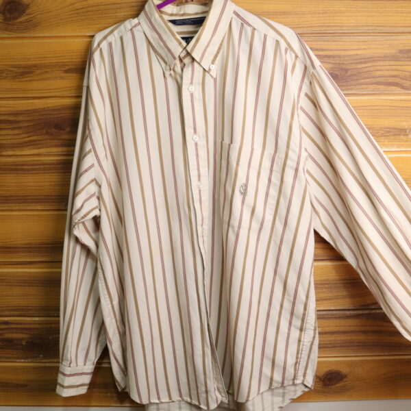 NAUTICA camisa a rayas 100% algodón