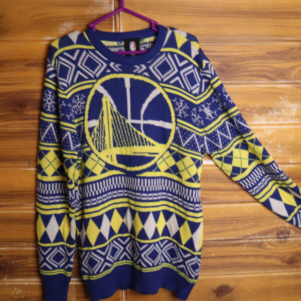 NBA | Sweater Golden State Warriors Blue Yellow