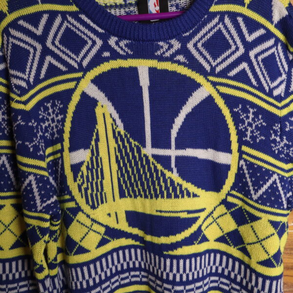 NBA | Sweater Golden State Warriors Blue Yellow