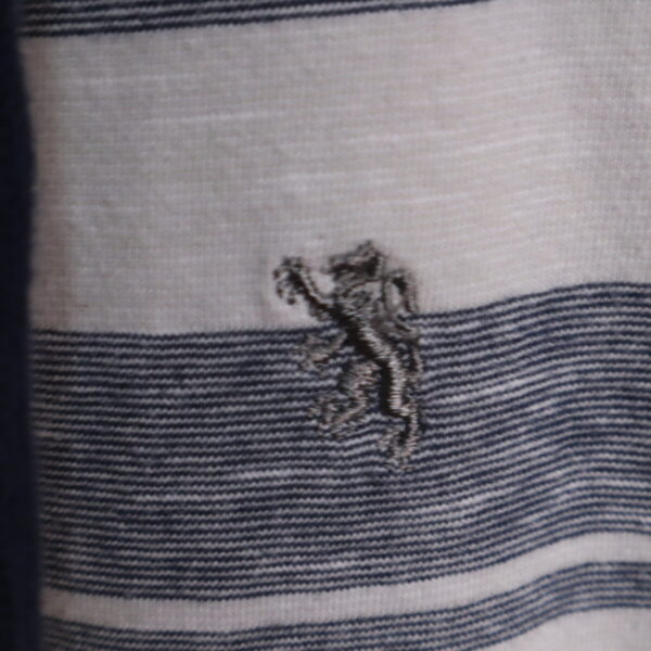 IMG_0012 Polera con Capucha Hombre Lions Crest English Laundry Rayas Algodón Talla XL Retro