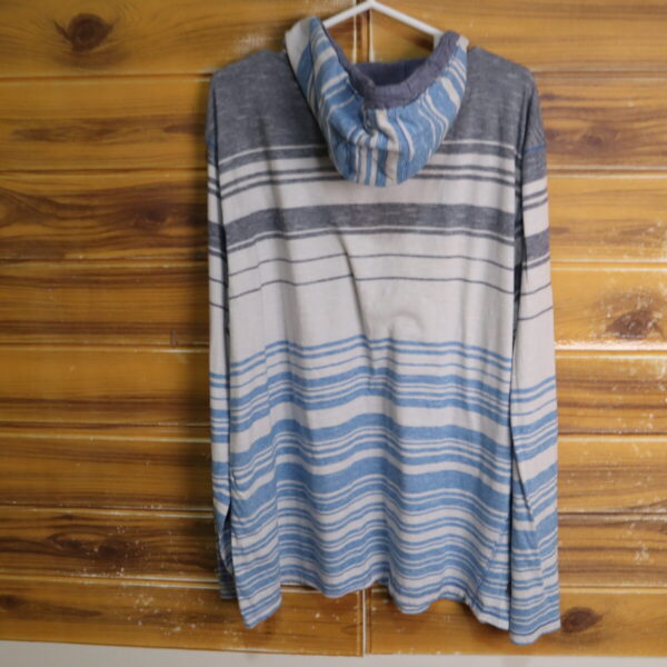 IMG_0016 Polera con Capucha Hombre Lions Crest English Laundry Rayas Algodón Talla XL Retro