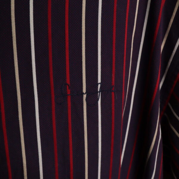 IMG_0302 Camisa de Vestir Sean John Manga Larga Hombre Rayas XL