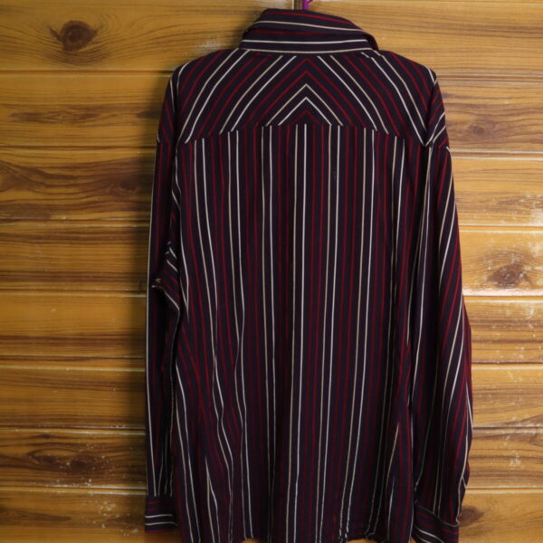 IMG_0306 Camisa de Vestir Sean John Manga Larga Hombre Rayas XL