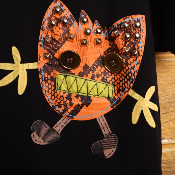 IMG_5422 Burberry London 🇬🇧 Polera Monster Patchwork - Talla M 🦖✨