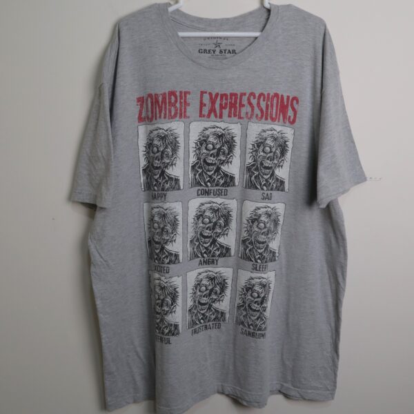 IMG_7675 GREY STAR | Zombie Expressions polera manga corta