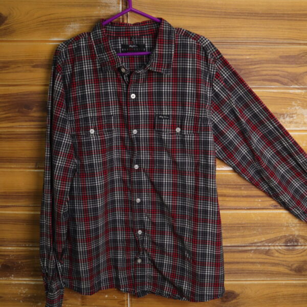 Camisa LRG Wovens Plaid Manga Larga