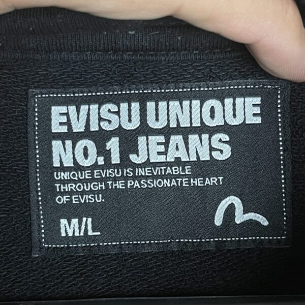 EVISU UNIQUE | Poleron cuello chimenea EVISU